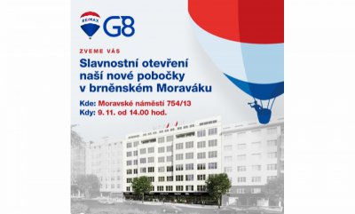 Another strong business partner is based in Brno's MORAVÁK, the company RE/MAX