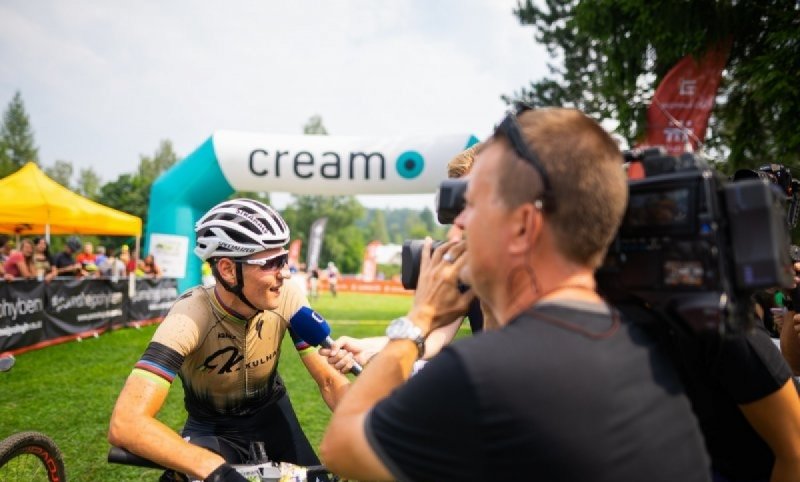 CREAM Bike Celadna 2019 won olympic winner Jaroslav Kulhavý
